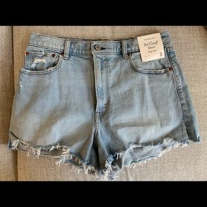 Never worn! Abercrombie jean shorts.